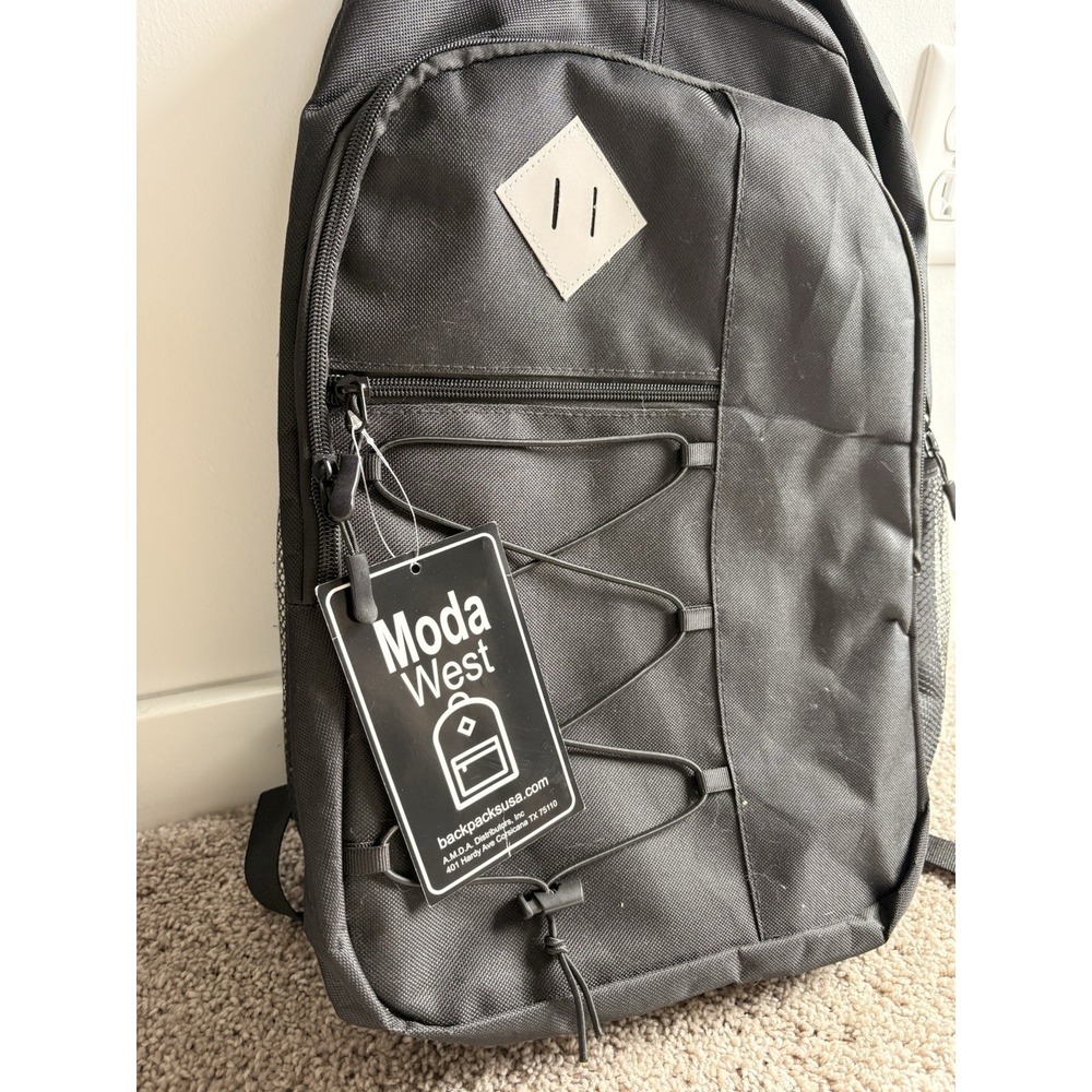 MODA WEST BACKPACK - Black - Large Lightweight New With Tags
